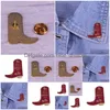 Pins Broschen Dolly Parton Cowboy Boot Emaille Pin I Will Always Love You Jolene Coat Of Many Colors Western Cowgirl Country Music Br Dhbac
