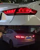 2 Colors LED Taillights for Elantra 20 16-20 20 DRL Turn Signal Lights Rear Brake Reversing Tail Light Assembly