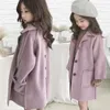 Cappotto EACHIN Ragazza Cappotti Capispalla carino Giacche per bambini Designer per adolescenti Cappotto lungo Cappotto invernale casual per 221130