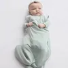 Sacos de dormir de fibra de bambú para bebés, bolsa de verano suave y cómoda con cremallera, saco para bebés sin mangas para niños 221130