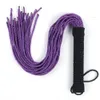 Bondage Weaved Sculacciata Flogger Giochi BDSM Frusta di testa Frusta SM Articoli Fetish Donne Accessori sessuali Forniture per adulti Giocattoli per coppie 221130