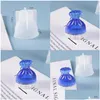 Baking Moulds 3D Pendant Mold Sile Crystal Blessing Bags Mod Diy Mirror Resin Molds Craft Lucky Bag Jewelry Making 2 5Ym G2 Dhgarden Dh8Ni