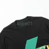 Роскошная дизайнерская футболка мужская футболка High Street Lightning Pritting Print Круглая шея с коротким рукавом модный бренд футболка женская топ черный абрикос азиатский размер S-2XL