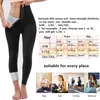 Damen Shapers Sauna Leggings für Frauen Schwitzhose Hohe Taille Kompression Schlankheits Thermo Workout Training Capris Body Shaper 221130