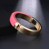 Bangle AMC Trendy vintage Pink Lady Gold Color Advanced Acrílico Hip Hop Cool Girl Zircon Bracelete Lucky Mulheres Jóias