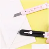 Faca de utilidade Mohamm 1pc Art Cutter Utility Knife Supplies DIY Tools School Creative Stationery School 62 H1 Drop Delivery Office B Dhir0