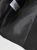 Женские жилеты ZXQJ Women 2022 Fashion Black Fitted Back Vist Vintage v воротник рукавиц Patch Packent женский верхняя одежда шикарные топы