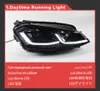 Automobiles Car Headlights Assembly LED DAYTIME RANING LIGHT for VW Golf 7 MK7ダイナミックストリーマターンシグナルインジケーターヘッドランプフロント照明