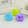 Christmas Decorations 200PCS Artificial Flowers 5CM Silk Chrysanthemum Heads Home Wedding Decoration Wall Wreath for Christmas Garden Door Fake 221201