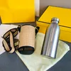 Luxury Lafite Water Bottle Bag Thermos Cup Mugs Designer 304 Stainless Steel Vacuum Cups Portable Adjustable Straps Insulation Cups Birthday With Gift Box