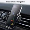 Gravity Car Holder Phone Stober Air Vent GPS Clip Smartfon Smartfon dla iPhone'a 13 12 Stojak na montaż telefonu komórkowego w samochodzie