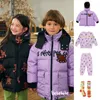 Down Coat Children S Jacket Winter Cartoon Warm dubbelzijdige meisjes Koreaanse versie van de jongenskinderen 221130