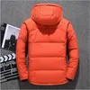 Gilet da uomo Abbigliamento invernale da 20 gradi Piumino d'anatra bianca Addensare Cappotti da neve caldi Giacca a vento con cappuccio maschile Parka Capispalla 221130