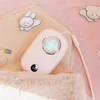 Home Warm Bear Rabbit Hand Warmer Heater USB Portable Cartoon Lovely Temperature Digital Display 10000 mAh Power Bank