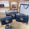 Torby projektantów torba crossbody marmont łańcuch na ramię gg messenger luksusowy klasyczny torebka torba mody portfela Trzy modele