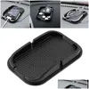 Andere huizentuin Newnew Sticky Pad Car Dashboard Niet -slip Mat Antislip Mtifunctionele mobiele telefoon GPS -houder 835 B3 Drop Delivery Dhndx