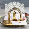 Other Event Party Supplies 10Pcs European Laser Cut Wedding Invitations Card 3D TriFold Lace Heart Elegant Greeting Cards Wedding Party Favors Decoration 221201