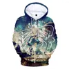 Men's Hoodies Anime NO GAME LIFE 3D Men Women Harajuku Spring/Autumn/Winter Sweatshirt Pullover Long Sleeve Oversized