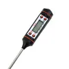 TP101 Elektronik Digital temperaturm￤tare Instrument Mattermometer Rostfritt st￥l Bakningsm￤tare stor liten sk￤rmdisplay