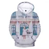 Felpe con cappuccio da uomo Melanie Martinez Felpe 3D Donna Uomo Pullover con cappuccio a maniche lunghe Streetshirt Abbigliamento sportivo moda unisex