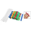 Other Office School Supplies 5 PCS of 50 Pcs Colorful Plastic Binding TwoPiece Document Paper Fasteners 221130