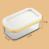 Lagerung Flaschen Kunststoff Butter Container Dichtung Box mit Cutter Käse Lebensmittel Container Deckel Küche Tablett Keeper Dish Sets