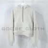 Sweatshirts اليوغا جاكيتات Scuba s womens سميكة s Hoodie Sports Half Zipper Terry Designers Sweater chothing الخريف والشتاء فضفاضة 2023