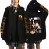 Damen Hoodies Fleecejacken Harajuku Jackenmantel Karasuno High School Langarmmäntel Haikyuu Zipup Unisex Zip Kapuzenpullover