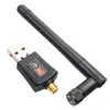 Dual Band 600Mbps USB wifi Adapter 2.4GHz 5GHz WiFi with Antenna PC Mini Computer AC600 Network Card Receiver 802.11b/n/g/ac