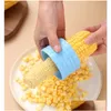 Fruit Vegetable Tools Pure Color Household Corns Separator Kitchen Practical Gadgets Family Corn Threshing Hine Mticolor H Dhgarden Dh4Jp
