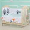 Rails de lit bébé berceau pare-chocs pour né coton infantile ding ensemble détachable fermeture éclair chambre décoration lit protecteur ZT131 221130