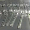 14cm Gebogen Glazen Oliebranders Bong Waterpijpen met verschillend gekleurde glazen balancer voor het roken van pijpaccessoires