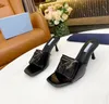 Damesglaasjes mode transparante PVC lederen hoge hak sandalen 6,5 cm luxe show indoor buiten strandschoenen cadeaubon maat 35-43