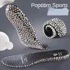 Peças de sapatos Acessórios Boost Popcorn Light Invisível Palmilhas Invisíveis Absorção de Choque Artefato Absorvente de Suor Almofada de Sapatos de Pé Inteiro 221130