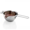 Piatti da forno Pentole New Stainless Steel Chocolate Melting Pot Doppia caldaia Ciotola per il latte Burro Scaldacaramelle Pasticceria Cottura troppo Dhgarden Dh4Ra