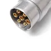 Durable 7 Pin aleación de aluminio enchufe remolque camión remolque eléctrico 12V conector adaptador piezas UE