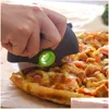 Andra köksverktyg Pizzas Knife Bar Rostfritt stål Gadgets Pannkaka Cutter Kitchen Accessories Roller Abs Smart Er Knives T DHGARDEN DHI76