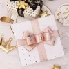 Decorazioni natalizie 25mm Nastro di compleanno Raso Buon compleanno stampato per regalo di compleanno Fiocco per torta Accessori artigianali fatti a mano Nastro per confezioni regalo 221201