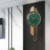 Wandklokken ongebruikelijke stijl witte stille Noordse metalen klok batterij bediende reloj pared decorativo minimalistisch decor