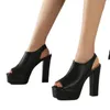 Sandals High Heels For Ladies Fashion With Wedding Shoes Platform Women Cross Straps Slip-On