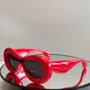 Damen-Luxus-Designer-Sonnenbrille für Damen, 40099, Herren-Sonnenbrille, schwimmende Herren-Sonnenbrille, modisch, schützt die Augen, verbundene Katzenaugen, UV400, lustige europäische Hip-Hop-Brille