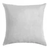 Pillow Velvet Fabric Pillowcase Plain Car Sofa Cover Solid Color Office Simple Decorate 45x45cm