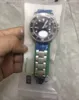 ST9 Mens Watch Automatic Mechanical Glide Lock Clasp Man يشاهد الياقوت الزجاجي الزجاجي الخزفي مراقبة معصم من الذكور غير القابل للصدأ