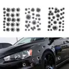 Смешные автомобильные наклейки 3D Bullet Hole Car Site Sticker