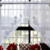 Tenda Tanmeluo Tende da cucina Corte Metà Piccole Tende da caffè Mantovane velate Cortinas Para Sala Decorazioni per finestre