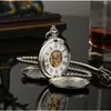 Zakhorloges Hand Wind Mechanisch Herenhorloge Luxe Gouden Steampunk Ketting Ketting Hanger Vintage Jurk Fob Voor Wieden Gift