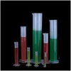 Lab Supplies Plastic Measuring Cylinder Graduated Set 10/25/50/100Ml Cup Chemistry Laboratory Tools 227 G2 Drop Delivery Office Scho Dhzjy