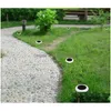 Solar Garden Lights LED 7 Färg Byt lamp RGB 10LED LAWN LIGHT Outdoor Decate Drop Delivery Lighting Re AB DH1MZ