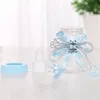 Contenitore di caramelle trasparente a forma di biberon Bambino Battesimo Battesimo Bomboniere Bottiglie Baby Shower Regalo Caramelle Bottiglia con Bowknot BH8049 TQQ