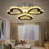 Ceiling Lights Luxury Crystal Chandelier Led Chandeliers Lustre Modern Lighting Light For Living Room Bedroom Decor Cocina